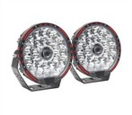 Lampu offroad berteras bulat 9 inci